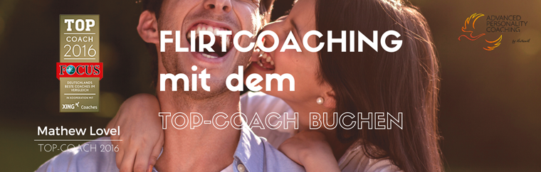 Flirtcoaching mitTop-Coach Mathew Lovel buchen